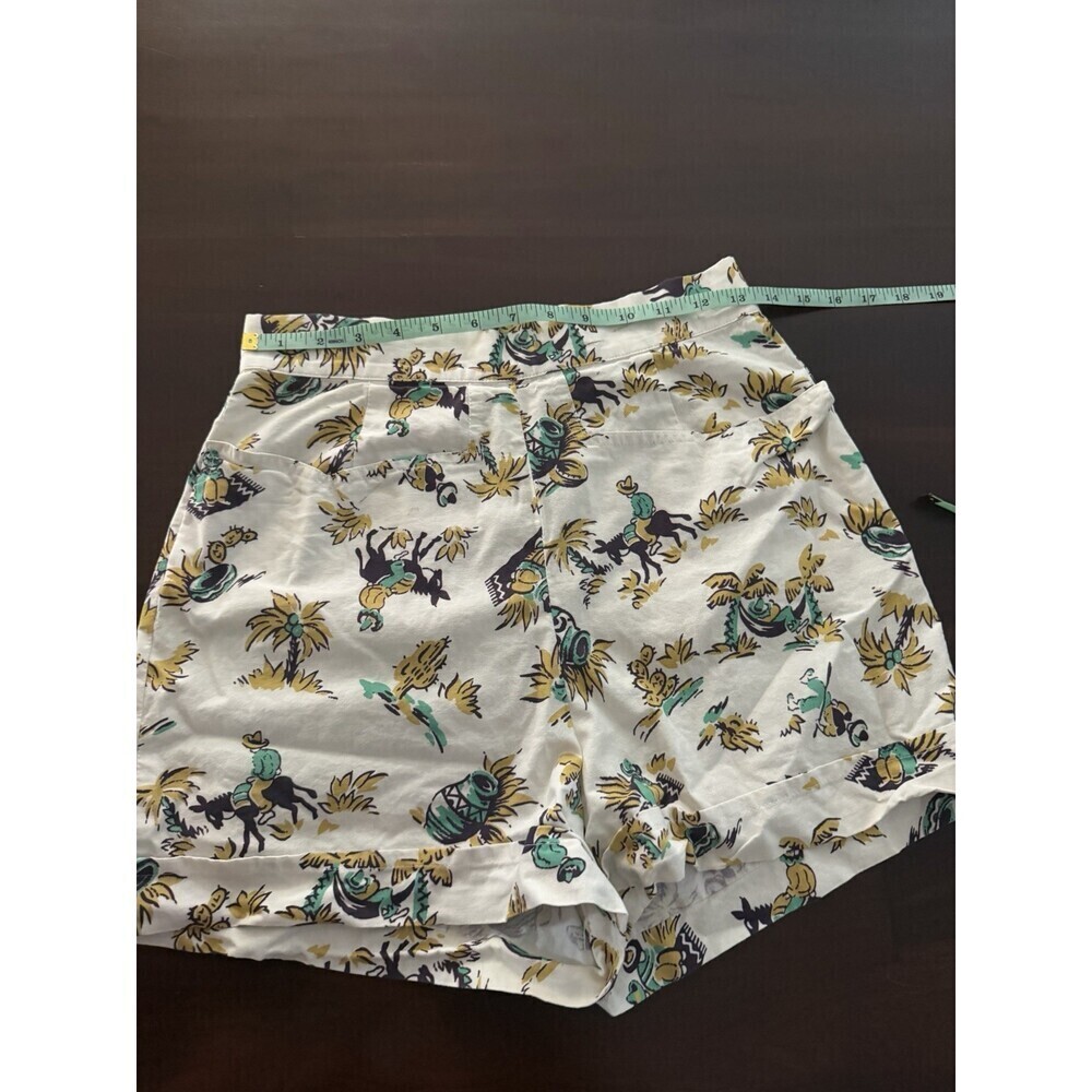 Vivien of Holloway Vintage Western Cowboy Print Shorts (112) - Picture 8 of 8